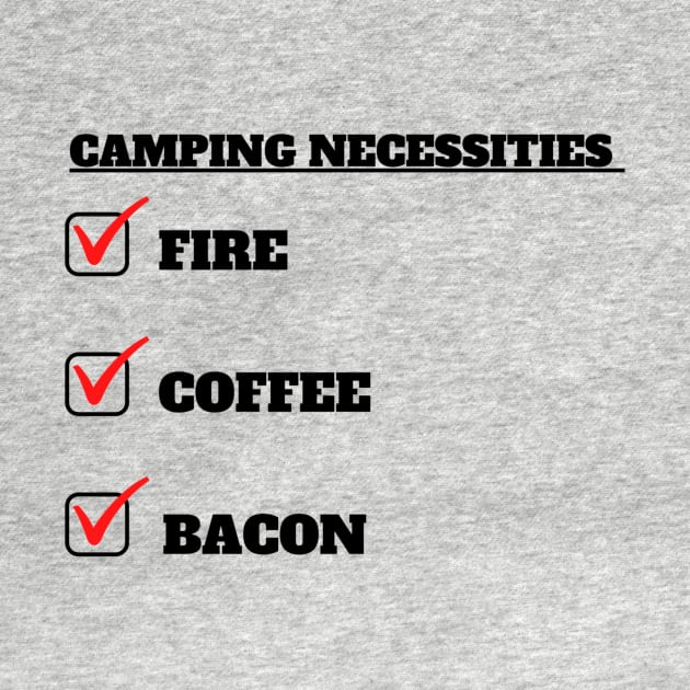 Camping Necessities by WEBBiTOUTDOORS